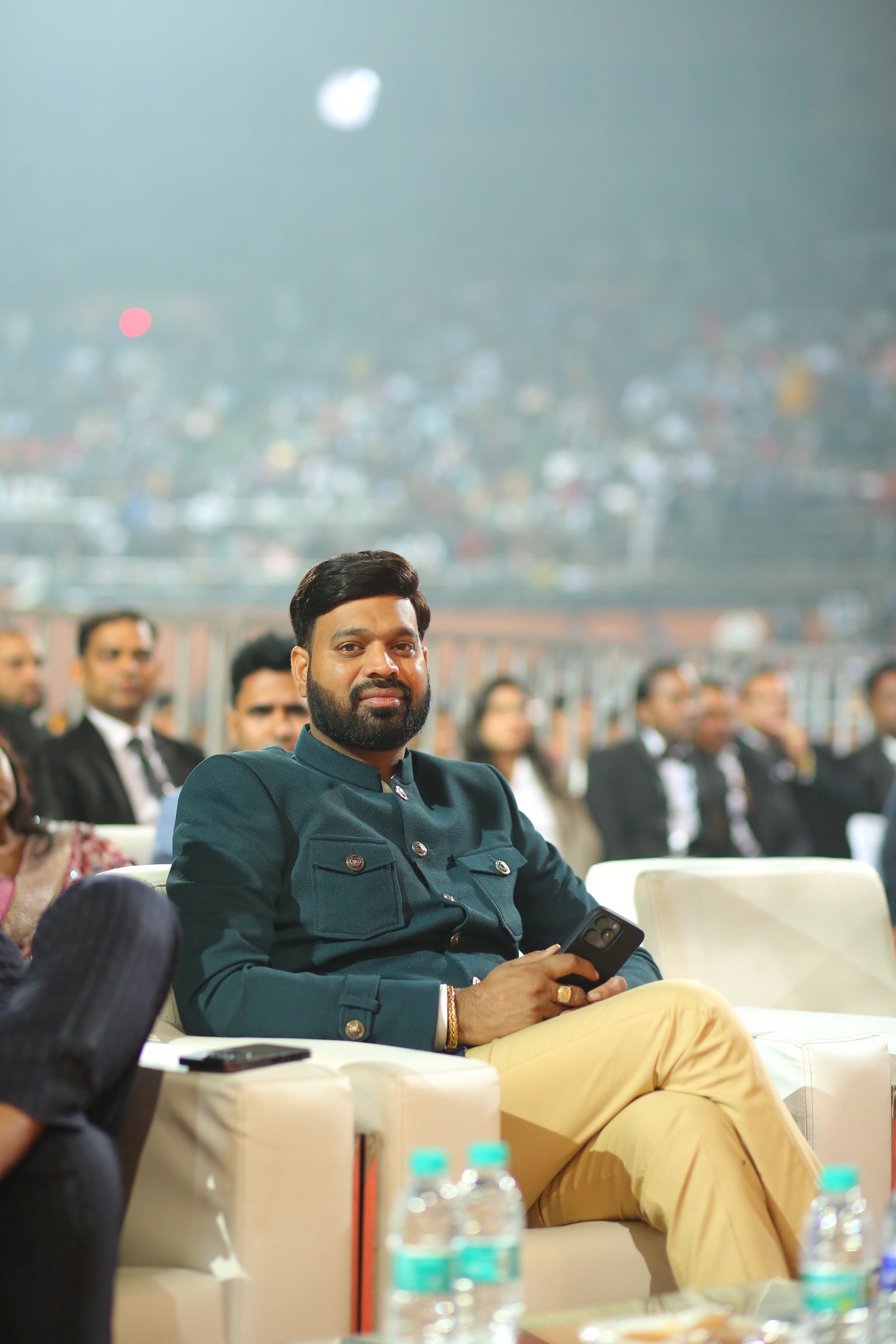 Dr. Shiv Kumar with Audience